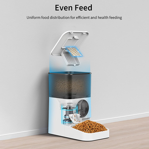 Comedero Automático Ecológico de Acero Inoxidable con Control por Aplicación, Carga, Cámara, Gran Capacidad de 4L, Programación Inteligente y Alimentación Fuera de Línea - Product Image 4