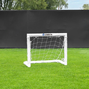 Mini <span class=keywords><strong>Portería</strong></span> <span class=keywords><strong>de</strong></span> <span class=keywords><strong>Fútbol</strong></span> para Exteriores <span class=keywords><strong>de</strong></span> 90x70x60cm para Adultos y Niños - Fácil <span class=keywords><strong>de</strong></span> Montar y Marco <span class=keywords><strong>de</strong></span> <span class=keywords><strong>PVC</strong></span> Móvil para Jugar y Entrenar en el Jardín - Product Image 5
