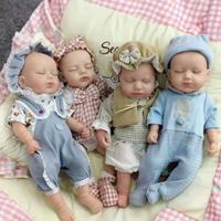 Poupées reborn en silicone personnalisables de 12 pouces en gros R&B