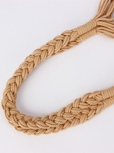 Bolso de hombro de verano estilo coreano con diseño hueco y dos asas, de malla de algodón tejida, para playa, Tanjing - Product Image 2