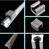 Rail de guidage linéaire SBR50UU haute précision 50 mm Kit CNC robuste avec nouveaux blocs de roulement