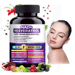 Ausreson Natural Berberine HCL Cápsulas Complex Suplemento vegano Fisetin Nad Berberine Resveratrol Todo en 1 Cápsulas de quercetina - Product Image 1