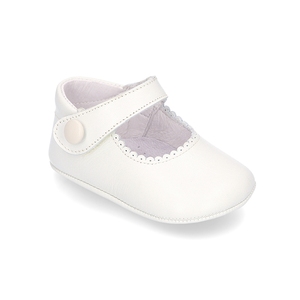 Logo personalizzato In Pelle Fatti A Mano 2020 Del Bambino <span class=keywords><strong>Pattini</strong></span> Della Ragazza Capesante Bordo Prewalker Del Bambino Scarpe - Product Image 3