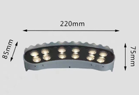 12w Led Palme Kreis Baum Licht Outdoor Baum Spleißen Landschaft Licht