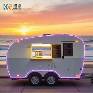 Remolque de Comida Caliente Personalizado <span class=keywords><strong>con</strong></span> Lámpara de Calor Única, Remolque Móvil para Concesiones - Product Image 4