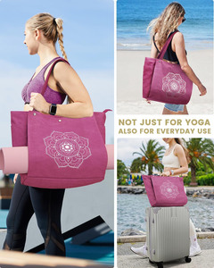 Bolsa de Almacenamiento Reutilizable Impermeable con Cierre y Bolsillos para Viajes, Playa, Artículos de Bebé, Yoga, Gimnasio, Bolsas Secas y Húmedas, Muestra Gratis - Product Image 5