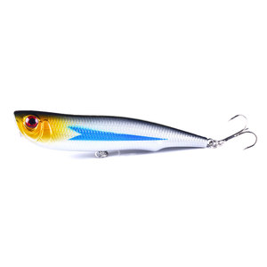 Appât dur artificiel flottant d'eau salée 10.5CM 15.7G matériel de pêche alimentation Popper pêche Topwater Popper leurre de pêche - Product Image 4