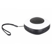 Haut-parleur Bluetooth portable noir et or RGB avec double autonomie de batterie, idéal pour les cadeaux de bienvenue - Offre Spéciale