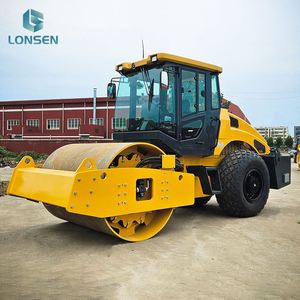 Rodillo Compactador de Carreteras de 16 Toneladas, Totalmente Hidráulico, de Tambor Único de Acero, con Doble Tracción y Motor Cummins 6BTA5.9-G2 - Product Image 3