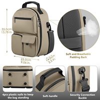 Sac à dos VR, étui de transport pour Meta Quest 3/Quest 3S/Oculus Quest 2, étui de rangement rigide pour voyage compatible avec Meta Oculus Quest