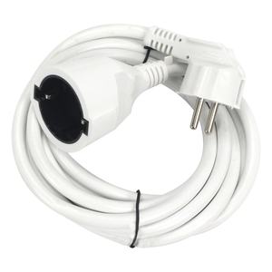 Prolongador eléctrico - Prolongador de 5m, 3 tomas de 10A, cable de 1.5mm, material resistente para uso seguro en interiores. * - Product Image 1