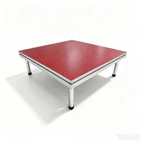 Système de scène portable en aluminium de haute qualité pour mariages, expositions, salons professionnels et événements