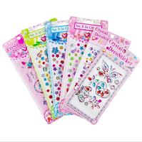 Autocollant en cristal personnalisé, autocollant en diamant pour tasse, autocollant en strass, papillon, bijoux pour le corps, autocollant pour bricolage