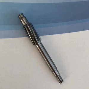 <b>Worm</b> <b>Gear</b> Shaft 8mm Diameter Stainless Steel Precision Small Module Right Hand Motor Use - Product Image 1