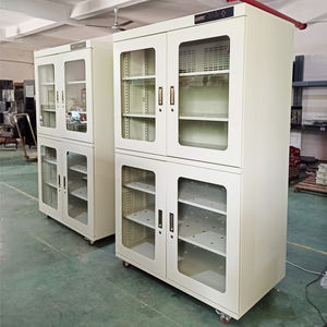 <span class=keywords><strong>ESD</strong></span> Weiß-Schwarzer Automatisch Einstellbarer Trockenschrank 220V Feuchtigkeitsgeschützter Elektronik-Lagerungsschrank für PLC-Kernkomponenten aus Kaltgewalztem Stahl - Product Image 1