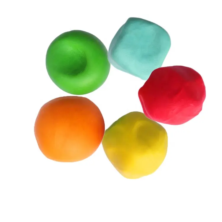 Süper yumuşak doğal renkli kil oyun modelleme hamur kalıplama playdough oyuncaklar çocuklar için