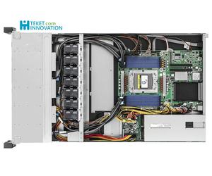 Para <span class=keywords><strong>ASRock</strong></span> Rack 1U12E-GENOA/EVAC <span class=keywords><strong>Barebone</strong></span>, Montaje en Rack 1U, Zócalo Único SP5 LGA 6096, Compatible con AMD EPYC 9005/9004 y Serie 97x4 - Product Image 1