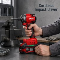 SADIS – Perceuse-visseuse électrique sans fil Li-ion de qualité supérieure, clé à chocs industrielle sans balais – Caractéristiques