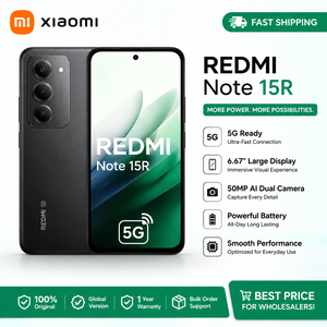 Teléfono <span class=keywords><strong>Xiaomi</strong></span> Redmi 15R 5G Ultra Delgado 7.99mm 205g Ligero Batería Grande de 6000mAh Pantalla de 6.9 Pulgadas 120Hz Carga Rápida de 33W - Product Image 1