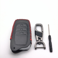 Housse de protection de porte-clés en cuir pour Toyota Land Cruiser LC300 Fortuner Hilux Harrier Camry Mirai Corolla Venza