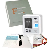 TFS28 Intelligente Biometrische Zeiterfassung mit Nachtsicht, Bewegungserkennung, Fingerabdruck-/IC-Karten-Zugangskontrolle, Anti-Passback-Funktion und Eingebauter Sirene