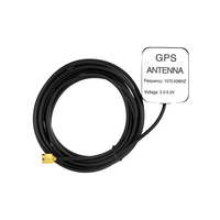 Récepteur GPS+BD+Galileo multi-constellations Glonass GNSS en céramique ABS étanche 1575.42MHz, mini externe pour voiture, gain 40dBi, 50 Ohm