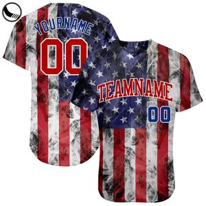 Camiseta de Béisbol BETHERIVAL de Alta Calidad, Dos Tonos, Buena Venta, Personalizada OEM, Algodón Sublimado, Malla Teñida, Barata, al por Mayor - Product Image 1