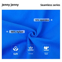 Leggings de yoga et de fitness pour femmes, de haute qualité, en nylon, sans couture, respirants, légers, taille basse, effet push-up, avec logo