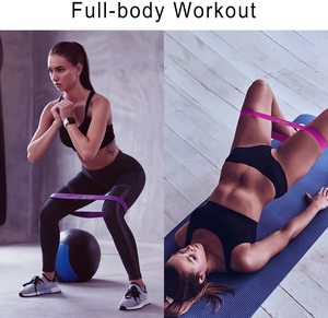 Bandes de résistance extensibles, colorées, en latex personnalisé, Mini boucle, pour Fitness et Yoga, <span class=keywords><strong>5</strong></span> <span class=keywords><strong>couleurs</strong></span> - Product Image 6