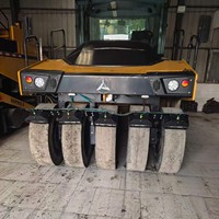 Rouleau compresseur pneumatique SANY Premium avec 1200 heures de fonctionnement maximum, compresseur de caoutchouc de 30 tonnes pour machines de construction routière en asphalte
