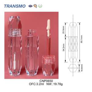 3ml <b>Lip</b> Oil Tubes Custom Printed Lipgloss Tubes Wholesale 3ml Wholesale Crystal Empty <b>Lip</b> Gloss Tube - Product Image 2