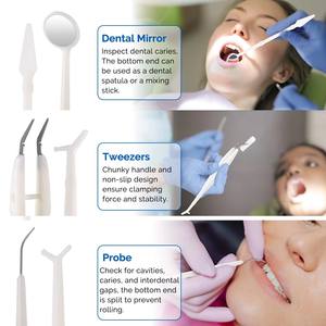 Miroir dentaire jetable de haute qualité certifié CE, en plastique manuel, idéal pour les soins bucco-dentaires - Product Image 6