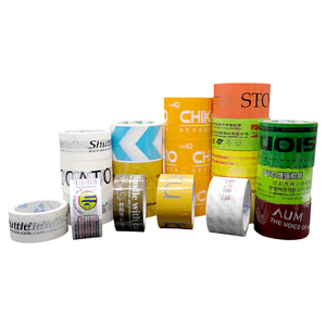 Vente en gros de colle d'emballage imprimée transparente personnalisée Bopp film transparent ruban d'emballage personnalisé - Product Image 5