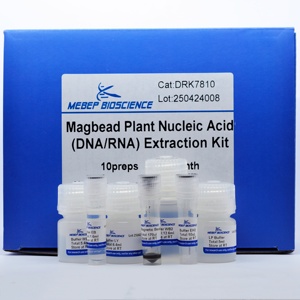 Kit d'extraction d'acides nucléiques végétaux (ADN/ARN) Tinzyme Magbead DRK7810, 10 préparations/kit, pureté de 99,9 % pour échantillons de feuilles jeunes - Product Image 2