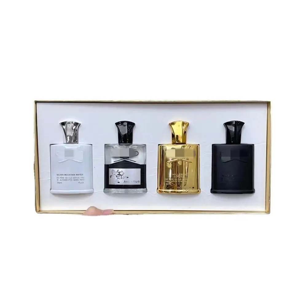 Wholesale Price High Quality 4*30ml Hot Brand Eau De Perfume Vaporisateur Spray Gift Set With Gift Box