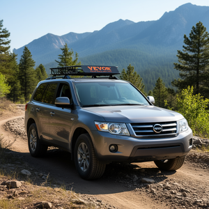 Panier de toit pour chargement de 200 livres, 46 x 36 x 4,5 pouces, pour SUV, camionnettes et voitures - Product Image 2