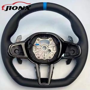 Volant <span class=keywords><strong>sport</strong></span> personnalisé en fibre de carbone M6 pour <span class=keywords><strong>BMW</strong></span> GSeries M3 G80 M4 G82 M5 F90 <span class=keywords><strong>M8</strong></span> X3m X4m X5m X6m G3x G1x G0x Accessoires de voiture - Product Image 6