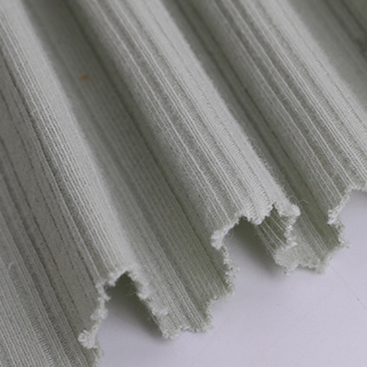 ribbed cotton fabric
