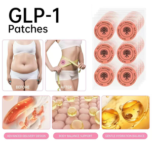 Parches GLP-1 Tendencia 2026, 30 Unidades, Suministro para 1 Mes - Extracto Natural de Berberina y Canela para Control del Apetito y Equilibrio del Metabolismo - Product Image 3