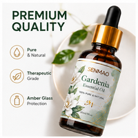 Huile parfumée à la gardénia, huile florale naturelle blanche pour la fabrication de parfums, de savons, de bougies, d'aromathérapie, de spa à domicile