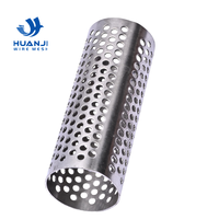 Tube filtrant perforé en acier inoxydable duplex 2205