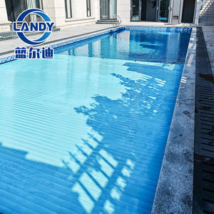 Couvre-<span class=keywords><strong>piscine</strong></span> robustes et résistants, couvre-<span class=keywords><strong>piscine</strong></span> automatiques anti-poussière et anti-UV pour piscines enterrées - Product Image 4