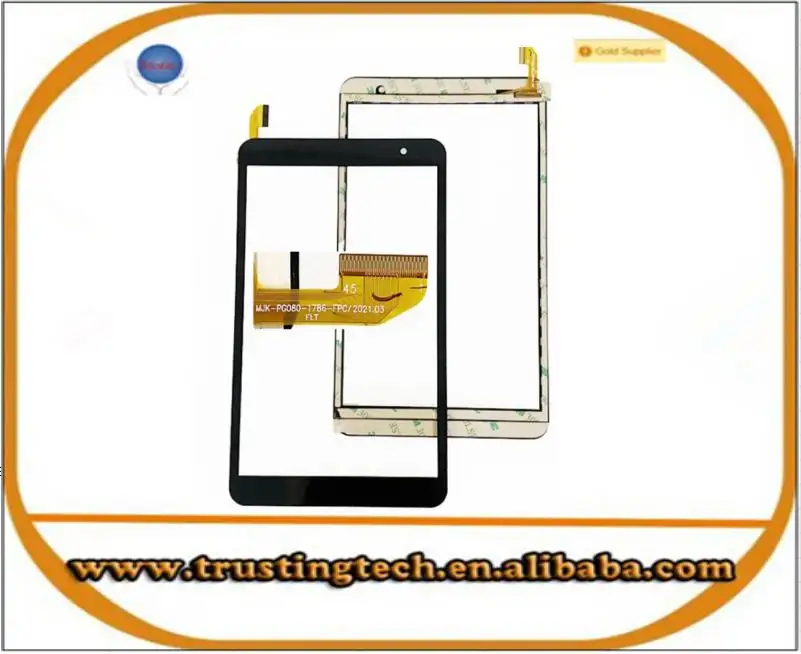 New Tab Touch Screen 8'' Inch P/N 45Pin MJK-PG080-1786-FPC Tablet PC Panel Digitizer Glass Touch Sensor