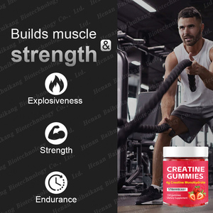 ספק יצרן מאומת oem תוספת כושר קריאטין מונohydrate אלקטרוליט gummies 5 גרם גררבים אירופה - Product Image 3