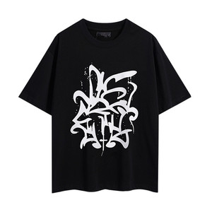 2026 Summer Oversized Graphic T-Shirt Unisex Streetwear Cotton Cartoon Print Loose <b>Hip</b> Hop Casual Tee Top - Product Image 3