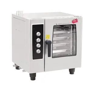 Commercial Multifunction and Large Capacity Oven Electric Commercial Convection Oven 4 Layer Electric Combi Coven Single 4*GN1/2