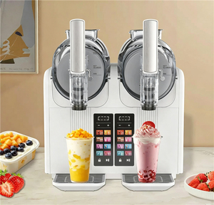 Máquina comercial de granizados de doble tazón para bebidas congeladas, máquina automática de granizados de hielo, máquina de hacer granizados de doble tanque - Product Image 2