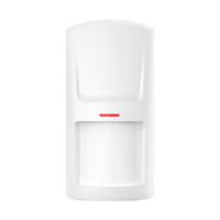 Détecteur de mouvement infrarouge actif sans fil Wolf-Guard HW-03D GSM 315/433 MHz ABS, portée de détection 100-200 m, alarme sonore marche/arrêt