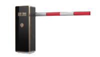 Barrière de circulation rapide et robuste 0,6S en acier peint, portique tournant à flèche avec code QR, anti-collision, protection IP55, bidirectionnel