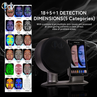 Máquina de Análisis Facial con IA de Alta Gama, Dispositivo Inteligente de Prueba de Piel HD, Escáner Facial 3D, Equipo de Belleza, Garantía de 2 Años en UE/EE. UU.